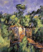landscape rocks 2 Paul Cezanne